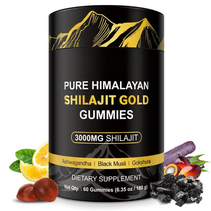 Shilajit Gold Pure Himalayan Gummies